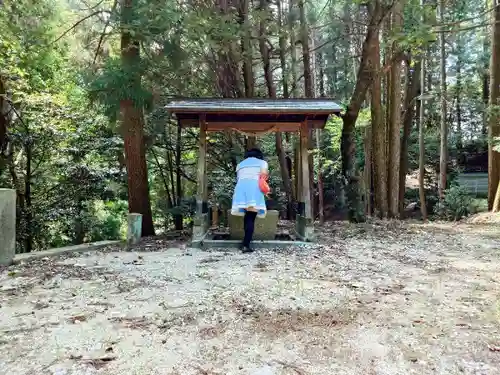 南宮神社の手水