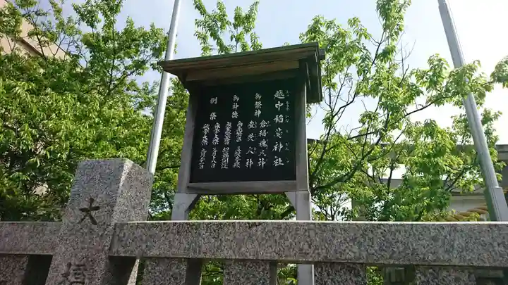越中稲荷神社(富山県)
