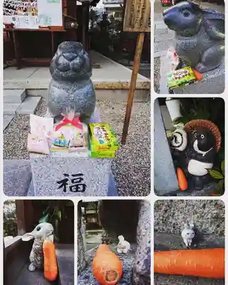 三輪神社の狛犬