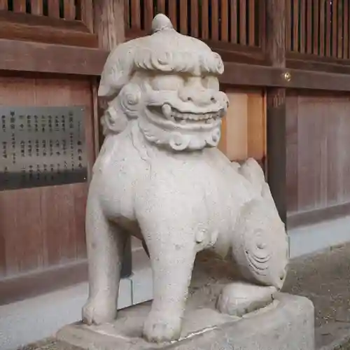 野田八幡宮の狛犬