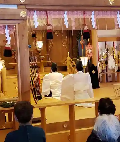 新琴似神社の本殿