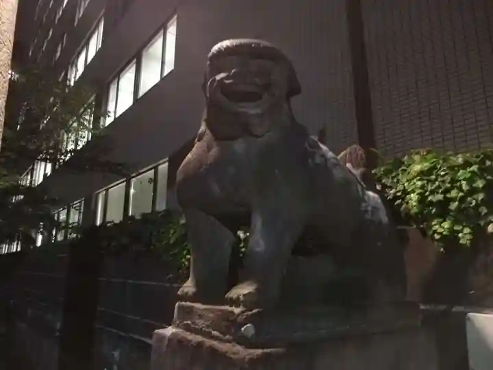 花園神社の狛犬