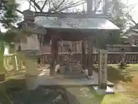 神明神社の手水舎