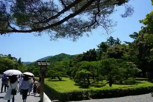 伊勢神宮内宮（皇大神宮）の庭園