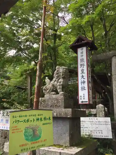 熊野皇大神社の狛犬