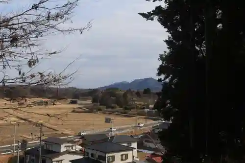 田村神社の景色