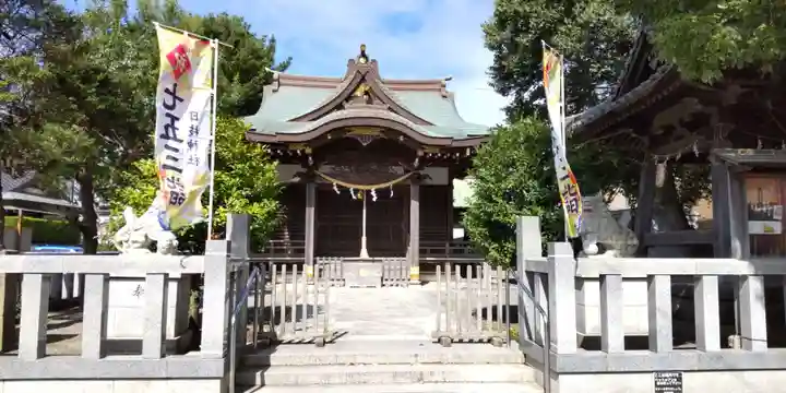 日枝神社の本殿・本堂