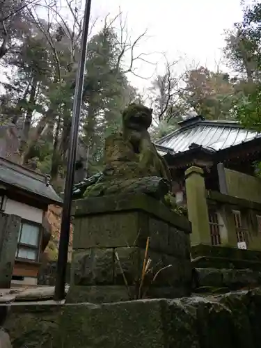 岩角山 岩角寺の狛犬