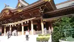 寒川神社の本殿