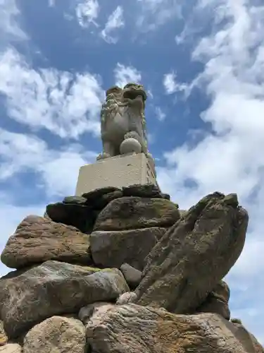 大湊神社（雄島）の狛犬