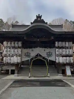 義經神社の本殿・本堂