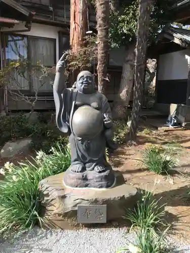 法輪寺の像