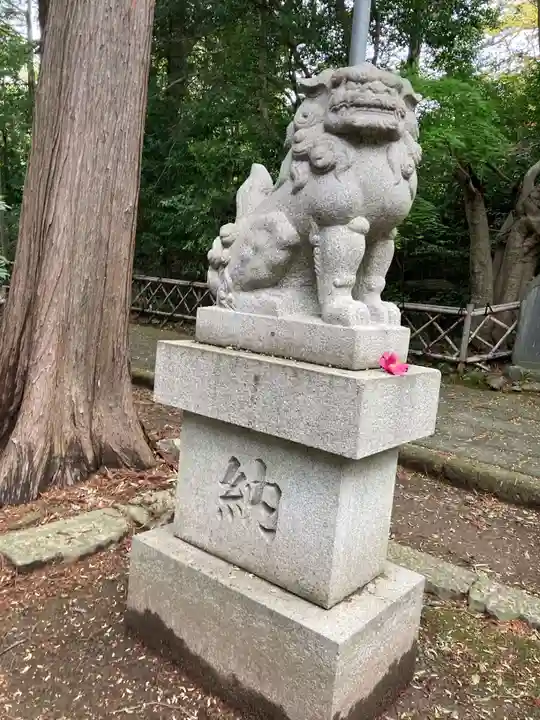 青葉神社の狛犬
