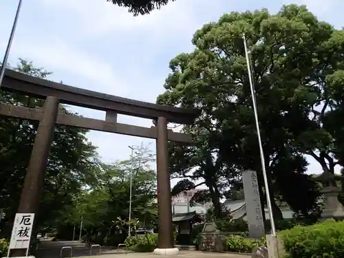 愛知縣護國神社の鳥居