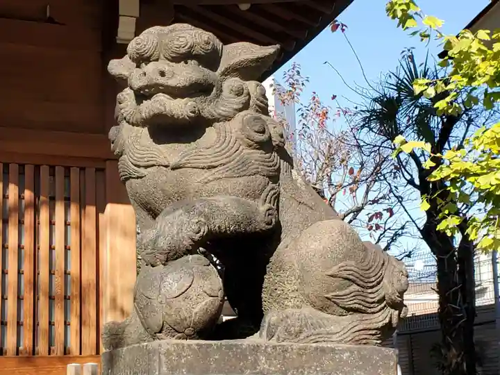 田端八幡神社の狛犬