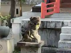 倭文神社の狛犬