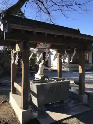 鷲宮神社の手水舎