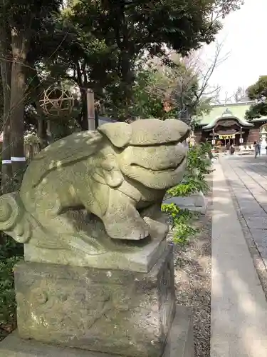 菊田神社の狛犬