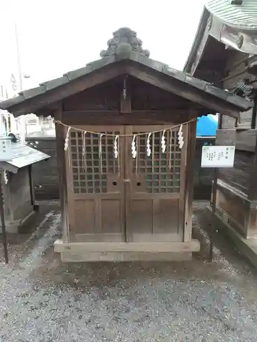 菖蒲神社の本殿