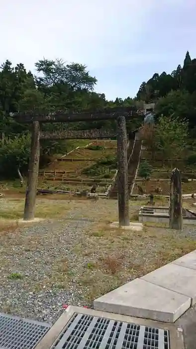五十鈴神社の鳥居