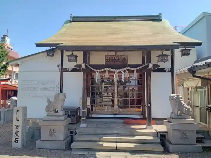 産土神社の本殿・本堂