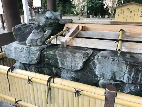 櫻木神社の手水舎