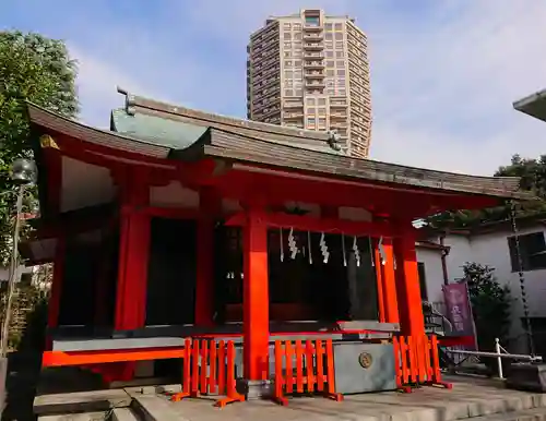 麻布氷川神社の本殿・本堂