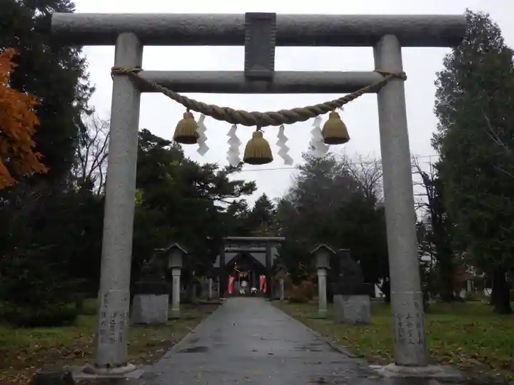 新十津川神社の鳥居
