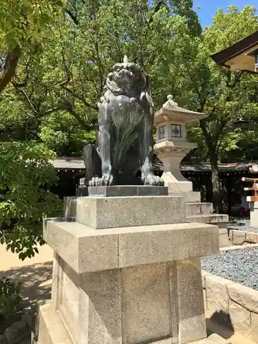 湊川神社の狛犬