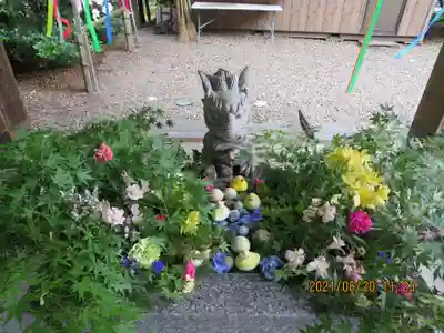 滑川神社 - 仕事と子どもの守り神の手水舎
