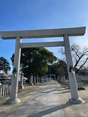 白山神社(二子町)の鳥居