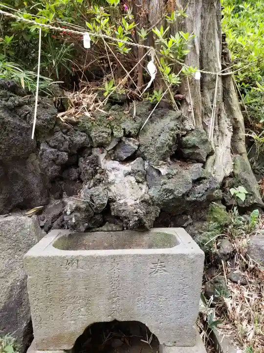 東山稲荷神社の手水舎