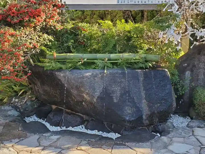 鹿島宮の手水舎