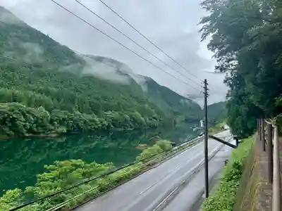 勝手神社の景色