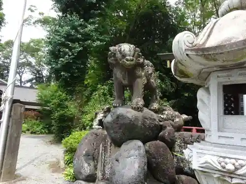 寒田神社の狛犬