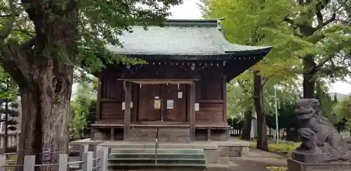 高木神社の本殿・本堂