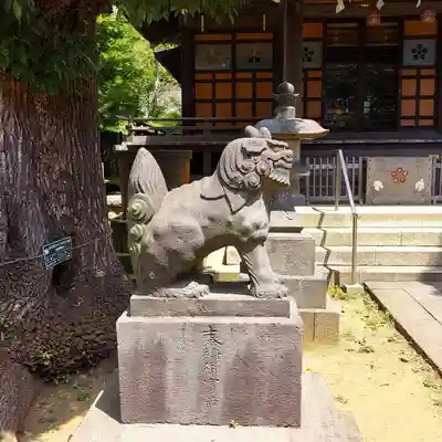 西向天神社の狛犬