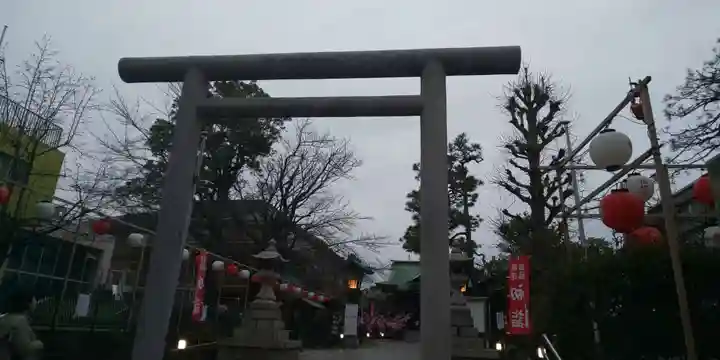 桜神宮の鳥居