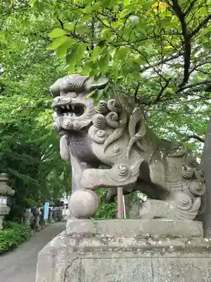 神炊館神社 ⁂奥州須賀川総鎮守⁂の狛犬
