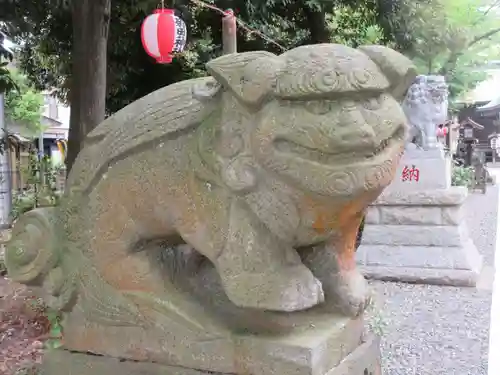 菊田神社の狛犬