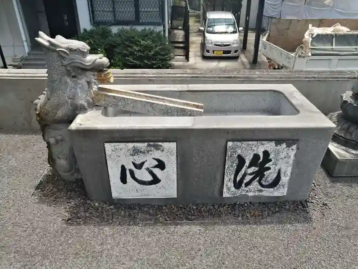 成願寺の手水舎