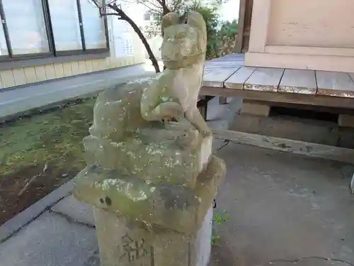 境香取神社の狛犬