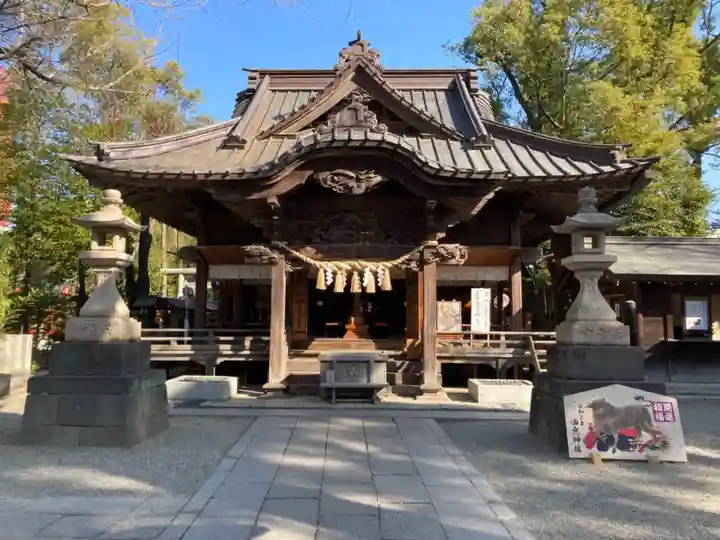 田無神社の本殿・本堂