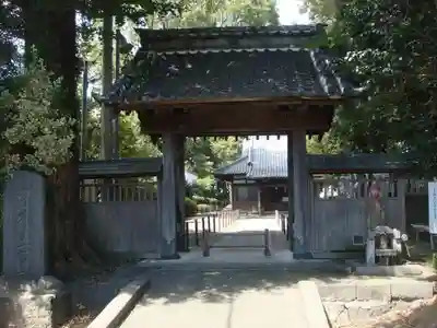 福泉寺（曽我寺）の山門・神門