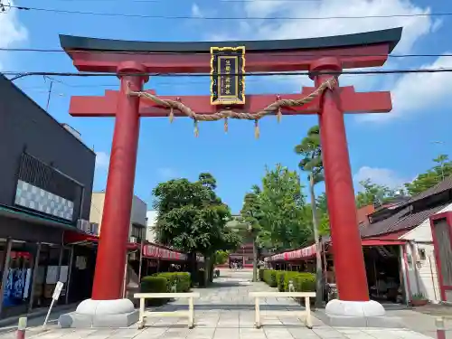 笠間稲荷神社の鳥居