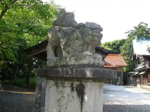 櫛代賀姫神社の狛犬