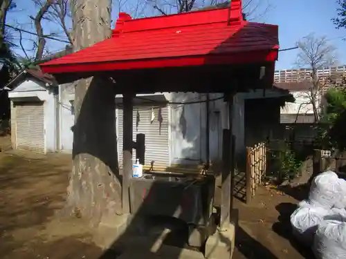 小豆澤神社の手水