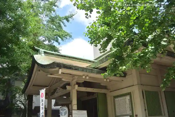 銀杏岡八幡神社(東京都)