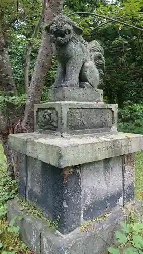 幾春別神社の狛犬