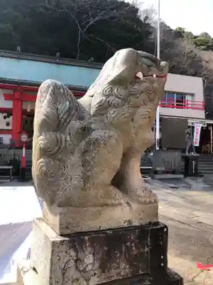 徳島眉山天神社の狛犬